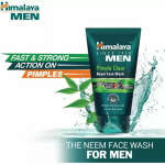HIMALAYA MEN PIMPLE CLEAR NEEM FACE WASH | IIND-5037463 - Image 2
