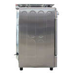 BOTRALI 6 BURNERS STAINLESS STEEL GAS RANGE WITH GLASS LID 30'' | K76-2S - Image 7