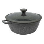 LOTUS HOME COLLECTION COOKING POT 28 CM GREY | LHC-CER28 - Image 6