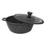 LOTUS HOME COLLECTION COOKING POT 28 CM GREY | LHC-CER28 - Image 3