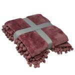 pom pom blanket