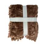pom pom blanket