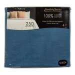 SCARLETT CLASSICS QUEEN SHEETS SET 250 THREAD COTTON | NV-1273 - Image 2