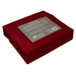 SCARLETT CLASSICS SOLID BEDSHEET SET WITH PILLOWCASE KING | NV-922 - Image 4