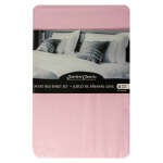 SCARLETT CLASSICS SOLID BEDSHEET SET WITH PILLOWCASE QUEEN | NV-924 - Image 6