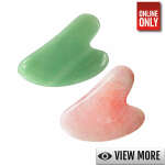 GUA SHA ROSE QUARTS AND GREEN AVENTURINE | VARIETY