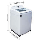 SAMSUNG AUTOMATIC WASHER WHITE 17KG | S45-WA17T7G6D - Image 6