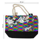 JORDAN LARGE BEACH BAG PAILETS | T82/TOR-674-M - Image 5