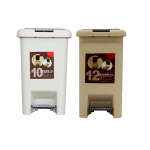 DOUBLE COVERED TRASH BIN | VARIETY