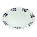 GLASS RICE PLATE 33 CM | 01-RP13-FLO