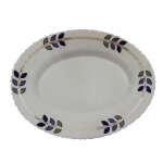 DINNER GLASS PLATE 33 CM WHITE | 02-RP13-WH