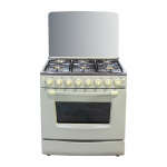 ELECTROMAX VENUS 30″ GAS RANGE CREME | 3060MGC