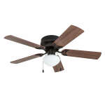 ALVINA LED GLOBE 42" CEILING FAN | 50860