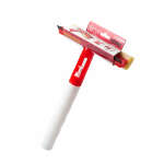 LIAO DOUBLE SIDED GLASS WIPER WITH RUBBER SQUEEGEE AND SPONGE SCRUB | 7022983