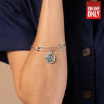 ALEX AND EVIL EYE CHARM BANGLE + RING SET | AA103101+R1-3 - Image 4