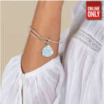 ALEX AND ANI HAPPY EVER AFTER & BEADED BANGLE SET OF 2 | AA16165 - Image 3