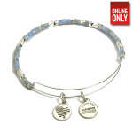 ALEX AND ANI HAPPY EVER AFTER & BEADED BANGLE SET OF 2 | AA16165 - Image 4