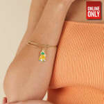 ALEX AND ANI SPONGEBOB PINEAPPLE HOUSE CHARM BANGLE | AA178 - Image 2