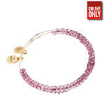 ALEX AND ANI AMETHYST BEADED BANGLE | AA18