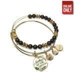 ALEX AND ANI MOTHER OF THE GROOM & BEADED BANGLE SET OF 2 | AA19171