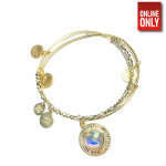 ALEX AND ANI MOTHER AND SPLENDID BEADED CHARM BANGLE SET OF 2 | AA20129