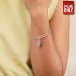 ALEX AND ANI LOVE AND BEADED BANGLE SET OF 2 | AA31191 - Image 3