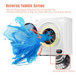 EUHOMY COMPACT 2.65 CU.FT DRYER 1400W | CD-9 - Image 7