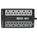 TRIPP LITE 550VA UPS BATTERY BACKUP, 300 W ECO GREEN, 8 OUTLETS BLACK | ECO550UPS