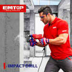 EMTOP CORDLESS IMPACT DRILL | EMDL0851 - Image 2