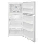 FRIGIDAIRE 18.3 CU.FT. TOP FREEZER REFRIGERATOR WHITE | FFTR1835VW - Image 6
