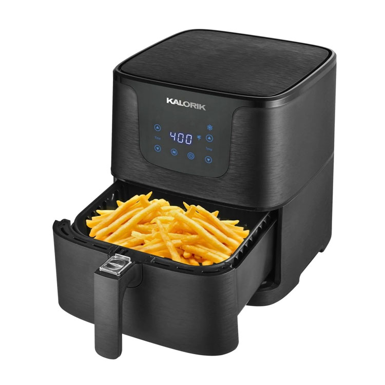 FT45104BK-5 KALORIK MATTE BLACK DIGITAL 5.3QT AIR FRYER | FT45104BK - Image 1
