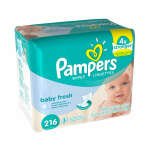 PAMPERS BABY WIPES BABY FRESH 3 PACK 216 WIPES | GUI-1328263 - Image 8