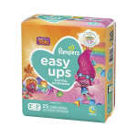 PAMPERS EASYUP 2T3T JUMBO GIRL 26 TROLLS DIAPERS | GUI-1376456 - Image 3