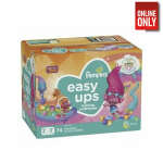 PAMPERS EASYUP 2T3T SUPER GIRL TRAINING UNDERWEAR 74 PIECES | GUI-1376466