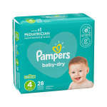 PAMPERS BABY-DRY SIZE 4 JUMBO PACK 10-17 KG 28 PIECES | GUI-1386211 - Image 5