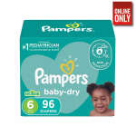 PAMPERS BABY-DRY SIZE 6 GIANT | GUI-1386236