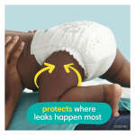 PAMPERS SWADDLER SIZE1 SUPER DISPOSABLE NEWBORN BABY DIAPERS 96 PIECES | GUI-1386363 - Image 3