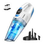 FASDUNT PORTABLE, CORDLESS RECHARGEABLE HANDHELD VACUUM WHITE | HV1