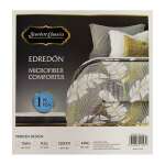 SCARLETT CLASSICS PRINTED MICROFIBER COMFORTER QUEEN | NV-1014 - Image 3