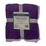 SCARLETT CLASSICS REVERSIBLE FLANNEL THROW BLANKETS 150 x 200CM | NV-1199 - Image 5