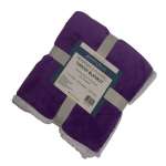 SCARLETT CLASSICS REVERSIBLE FLANNEL THROW BLANKETS 150 x 200CM | NV-1199 - Image 4