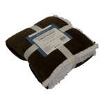 SCARLETT CLASSICS REVERSIBLE FLANNEL THROW BLANKETS 150 x 200CM | NV-1199 - Image 7