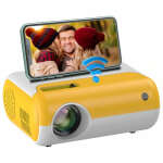 SALANGE MINI LED PROJECTOR WITH WIFI 1080P | P80W