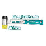 TOTAL 40MM RUBBER/PLASIC HAMMER | THT77406 - Image 4