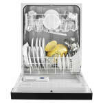 WHIRLPOOL HEAVY DUTY 24" BUILT IN DISHWASHER STAINLESS STEEL | WDF331PAHS - Image 2