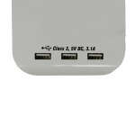 NIPPON AMERICA 8 OUTLETS POWERSTRIP WITH TRIPLE USB PORTS | 17-81803U - Image 4