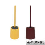 BURGUNDY TOILET BRUSH WITH HOLDER | VARIETY