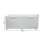 ALASKA 20 CU.FT. CHEST FREEZER WHITE | AL-CF20W - Image 7