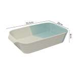 PORCELAIN NON STICK BAKING TRAY | BKF-CL13C13 - Image 5