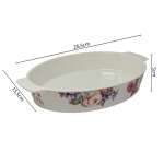 PORCELAIN BAKING TRAY 780 ML | BKF-FL01R10 - Image 5